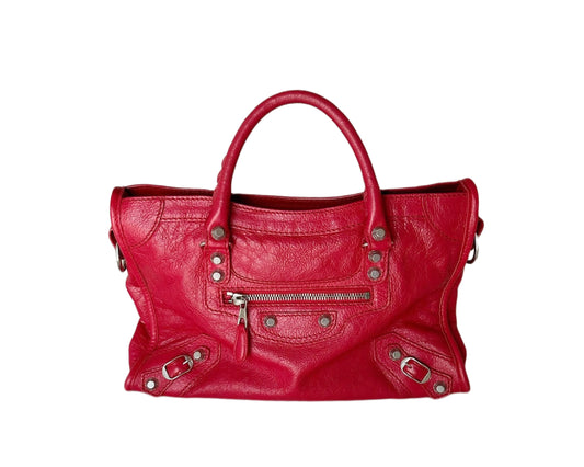 Balenciaga City Bag in Red